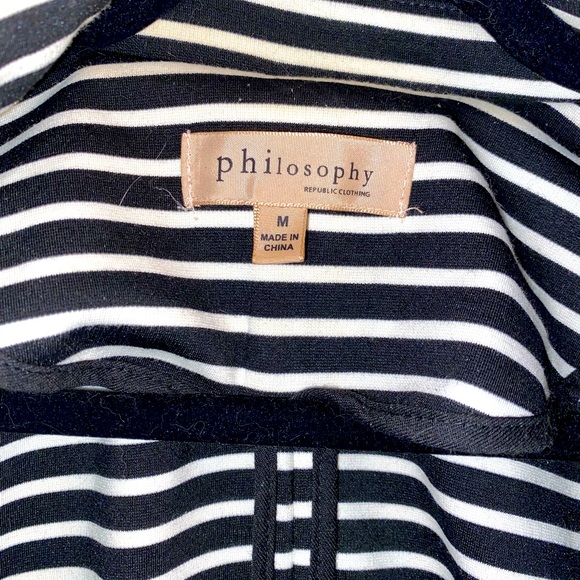Philosophy Women’s Striped Blazer - Picture 2 of 3